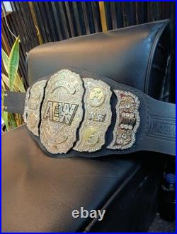 AEW World Wrestling Championship Title Adult Size Belts Heavyweight Belt 6MM NEW