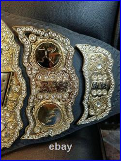 AEW World Wrestling Championship Title Adult Size Belts Heavyweight Belt 6MM NEW