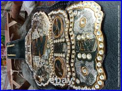 AEW World Wrestling Championship Title Replica Belt Adult Size Dual Plated Brass
