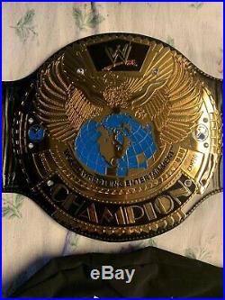 ATTITUDE ERA WWE WORLD CHAMPIONSHIP 4 MM METAL ADULT SIZE REPLICA TITLE BELT wwf