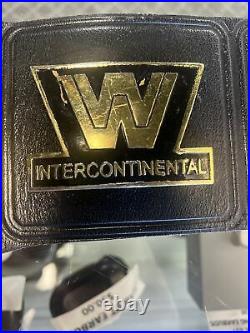 AUTHENTIC BRASS WWF Intercontinental Heavyweight Wrestling Championship Belt