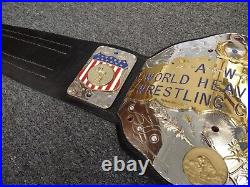 AWA INMATE Heavyweight Wrestling Championship Title Belt by TRB 2 Layer