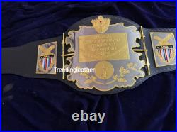 AWA World Heavy Weight Wrestling Championship Title Belt 2MM Zinc Adult Replica