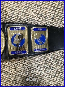 Adult Wwe Black Intercontinental Championship Belt Replica