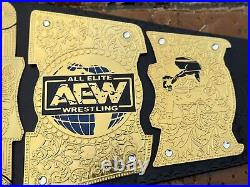 Aew All Alite International World Championship Title Belt Replica Brass 2mm