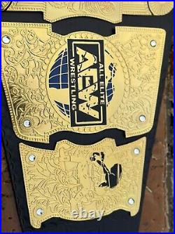 Aew Belt All Alite International World Championship Title Belt Replica Brass 2mm