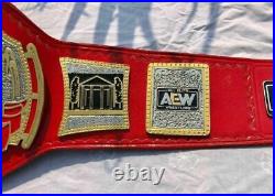 Aew Tnt Tv Wrestling Championship Belt Dual Layer Adult Size