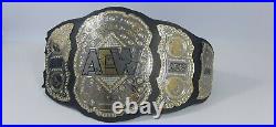 Aew World Championship Replica Belt 2mm Bras Adult Size