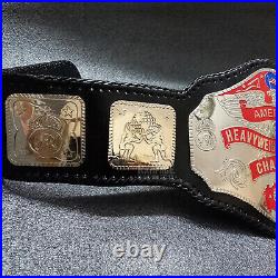 American Heavyweight Wrestling Championship Belt Adult Size Replica (Laces)