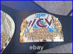 American Made RED's WCW World Tag Team Championship Real Wrestling Belt WWF WWE