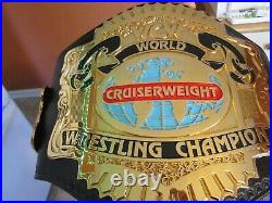 American Made WCW Cruiserweight Championship Real Wrestling Belt WWF WWE