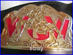 American Made WCW Cruiserweight Championship Real Wrestling Belt WWF WWE