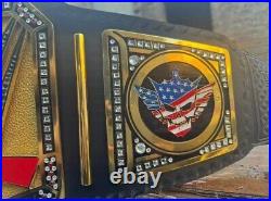 American Nightmare new undisputed championship belt wrestling title 2mm brass