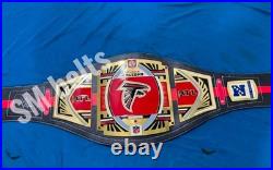 Atlanta Falcons Legacy Title Belt Championship Belt Adult Size Replica 2mm ZINC