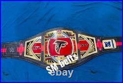 Atlanta Falcons Legacy Title Belt Championship Belt Adult Size Replica 2mm ZINC