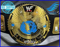 Attitude Era Big Eagle Championship Wrestling Belt Replica 4mm Brass Adult Size