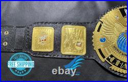 Attitude Era Big Eagle Championship Wrestling Belt Replica 4mm Brass Adult Size