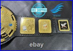 Attitude Era Big Eagle Championship Wrestling Belt Replica 4mm Brass Adult Size