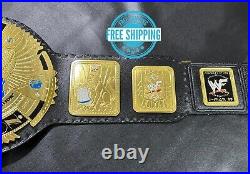 Attitude Era Big Eagle Championship Wrestling Belt Replica 4mm Brass Adult Size Attitude Era Big Eagle Championship Wrestling Belt Replica 4mm Brass Adult Size