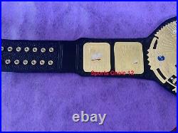 Attitude Era Big Eagle Scratch Logo Championship Belt Adult Size Gold Plated