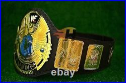 Attitude Era Big Eagle WWF Wrestling Championship Belt Replica 2MM Brass Adult