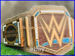 Authentic Daniel Bryan Eco-Friendly Championship Belt Rare Authentic Daniel Bryan Eco-Friendly Championship Belt Rare