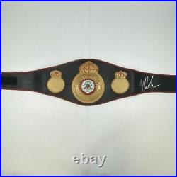 Autographed/Signed MIKE TYSON WBA Boxing Replica Championship Belt Hologram COA