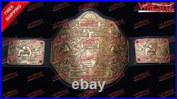 BIG GOLD World Heavy Weight Wrestling Championship Title Belt Replica Adult