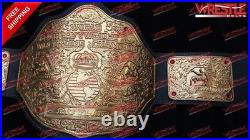 BIG GOLD World Heavy Weight Wrestling Championship Title Belt Replica Adult