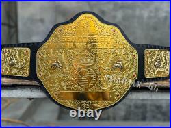 BIG GOLD World Heavyweight Championship Replica Tittle Belt 2MM Brass Adult Size