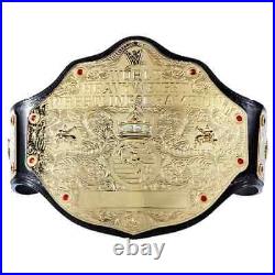 BIG GOLD World Heavyweight Championship Replica Tittle Belt Adult 2MM BrassPlate