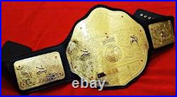 BIG GOLD World Heavyweight Championship Replica Tittle Belt Adult 2MM Brass