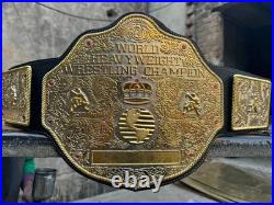 BIG GOLD World Heavyweight Championship Replica Tittle Belt Adult 4MM DieCasting