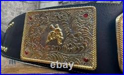 BIG GOLD World Heavyweight Championship Replica Tittle Belt Adult 4MM DieCasting
