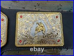 BIG GOLD World Heavyweight Championship Replica Tittle Belt Adult 4MM DieCasting