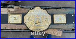 BIG GOLD World Heavyweight Championship Replica Tittle Belt Adult 4MM DieCasting