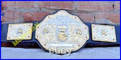 BIG GOLD World Heavyweight Championship Replica Tittle Belt Adult 6MM DieCasting