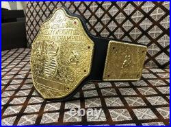 BIG GOLD World Heavyweight Championship Replica Tittle Belt Adult 6MM DieCasting