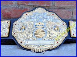 BIG GOLD World Heavyweight Championship Replica Tittle Belt Adult 6MM DieCasting