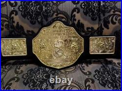 BIG GOLD World Heavyweight Championship Replica Tittle Belt Adult 6MM DieCasting