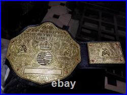 BIG GOLD World Heavyweight Championship Replica Tittle Belt Adult 6MM DieCasting