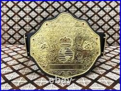 BIG GOLD World Heavyweight Championship Replica Tittle Belt Adult 6MM DieCasting