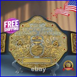 BIG GOLD World Heavyweight Championship Replica Tittle Belt Adult 6MM DieCasting
