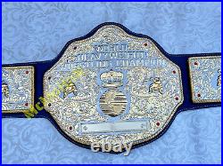 BIG GOLD World Heavyweight Championship Replica Tittle Belt Adult 6MM DieCasting