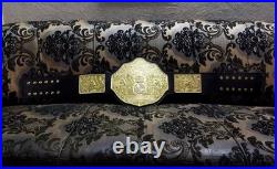 BIG GOLD World Heavyweight Championship Replica Tittle Belt Adult 6MM DieCasting