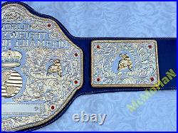 BIG GOLD World Heavyweight Championship Replica Tittle Belt Adult 6MM DieCasting