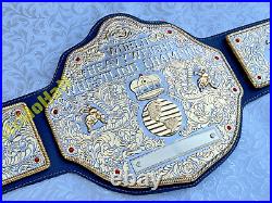 BIG GOLD World Heavyweight Championship Replica Tittle Belt Adult 6MM DieCasting