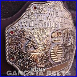 BIG GOLD World Heavyweight Championship Replica Tittle Belt Adult DieCasting