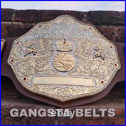 BIG GOLD World Heavyweight Championship Replica Tittle Belt Adult DieCasting