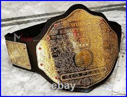 BIG GOLD World Heavyweight Championship Replica Tittle Belt Duel Plated